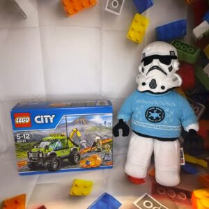 LEGO® 60121 Vulkan Forschungstruck mit OVP & Anleitung