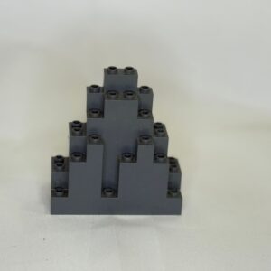 6083  Fels 3x8x7 dunkel grau Felsen Paneele Berg Stein Mauer Wand