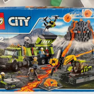 LEGO® 60124 Vulkan-Forscherstation mit OVP & Anleitung