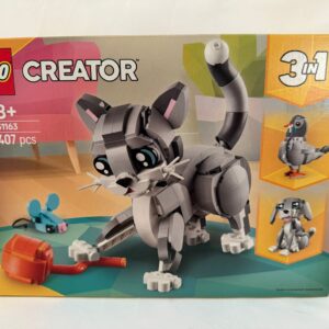 LEGO® 31163 Graue Katze mit OVP & Anleitung