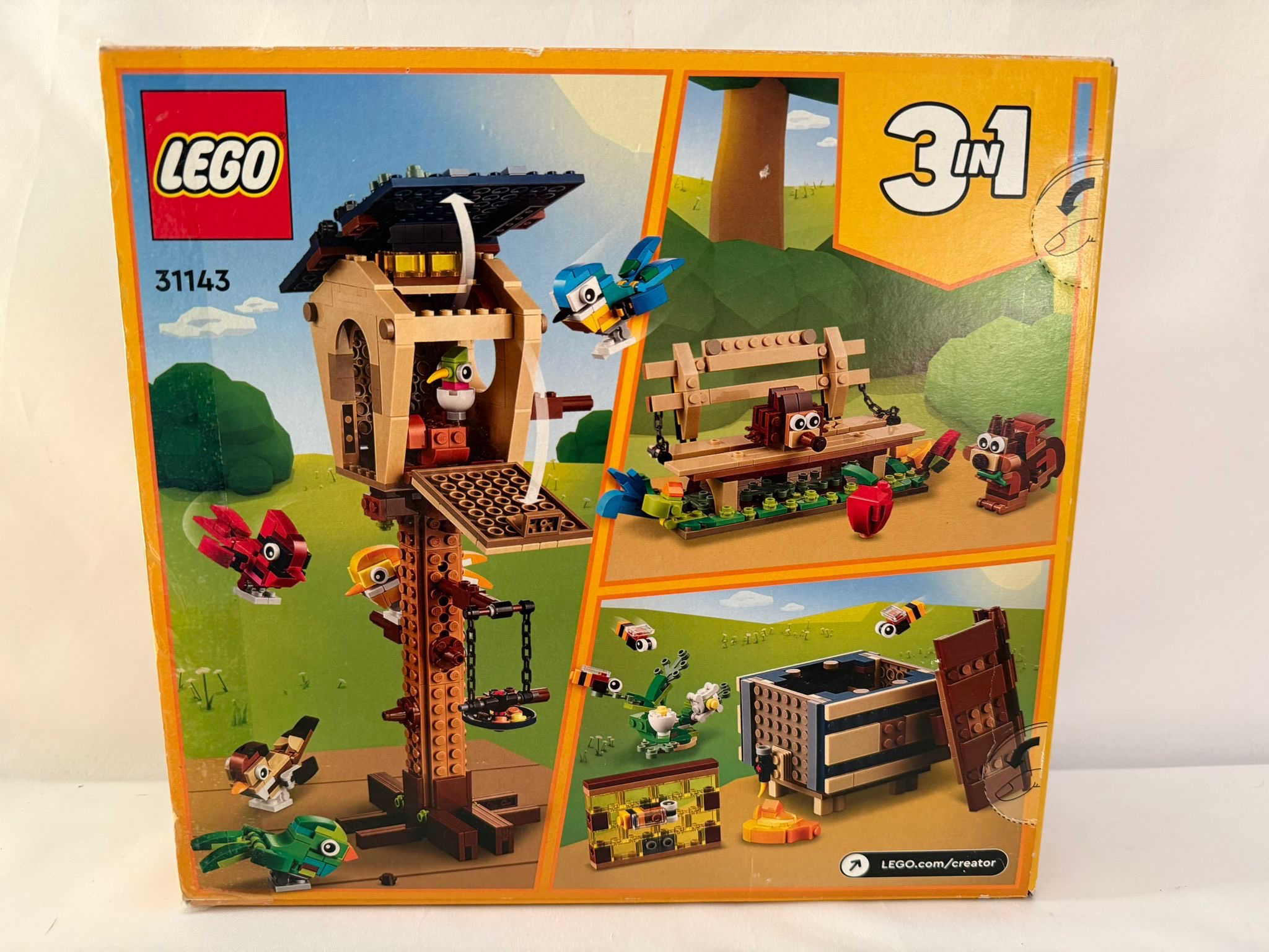 LEGO® 31143 Vogelhäuschen mit OVP & Anleitung – Bild 2