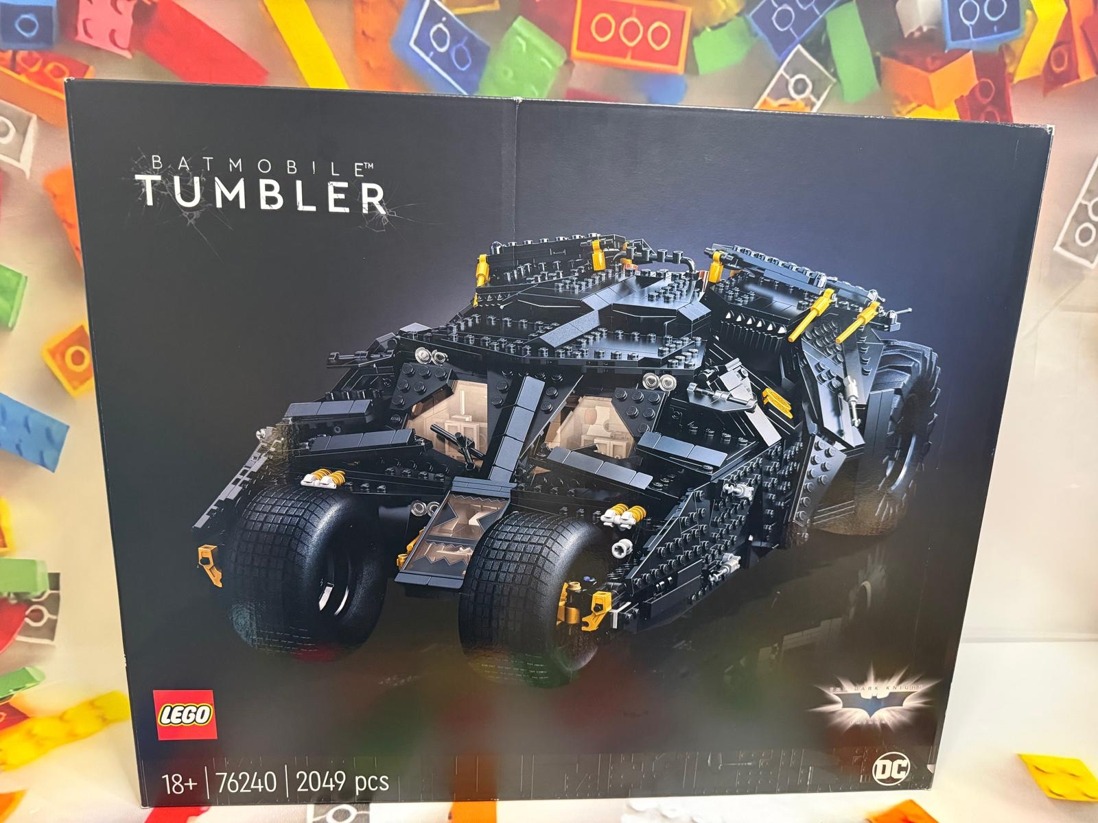 LEGO® 76240 Batmobile™ Tumbler mit OVP & Anleitung