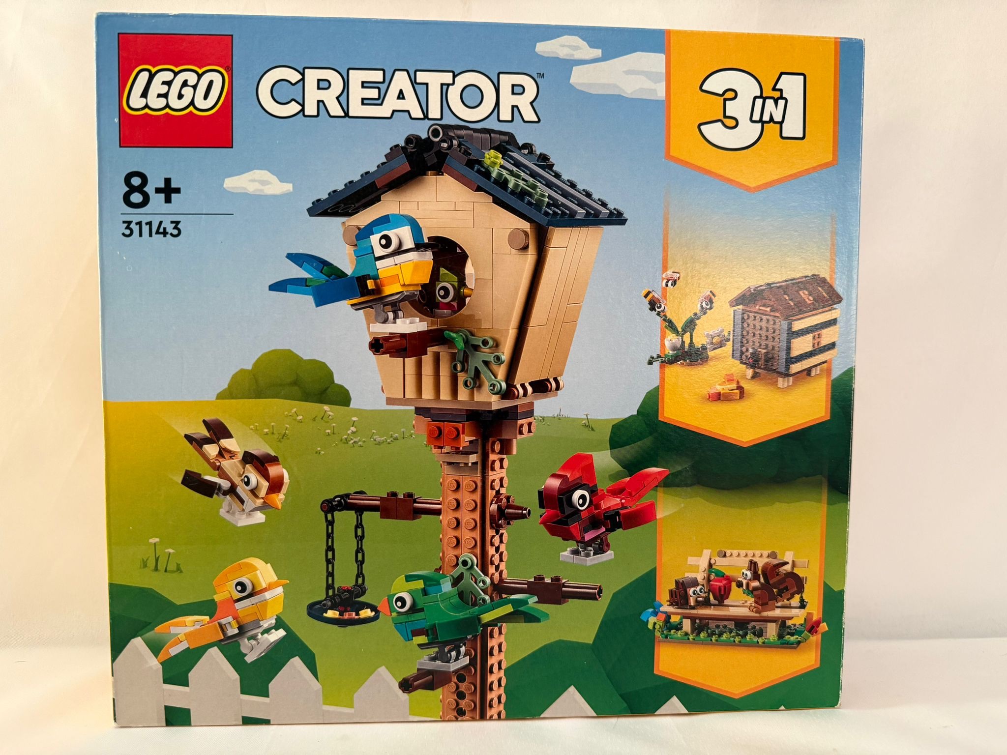LEGO® 31143 Vogelhäuschen mit OVP & Anleitung