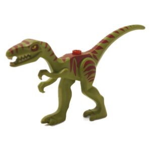 Dinosaurier Coleophysis mit dunkelrot Streifen