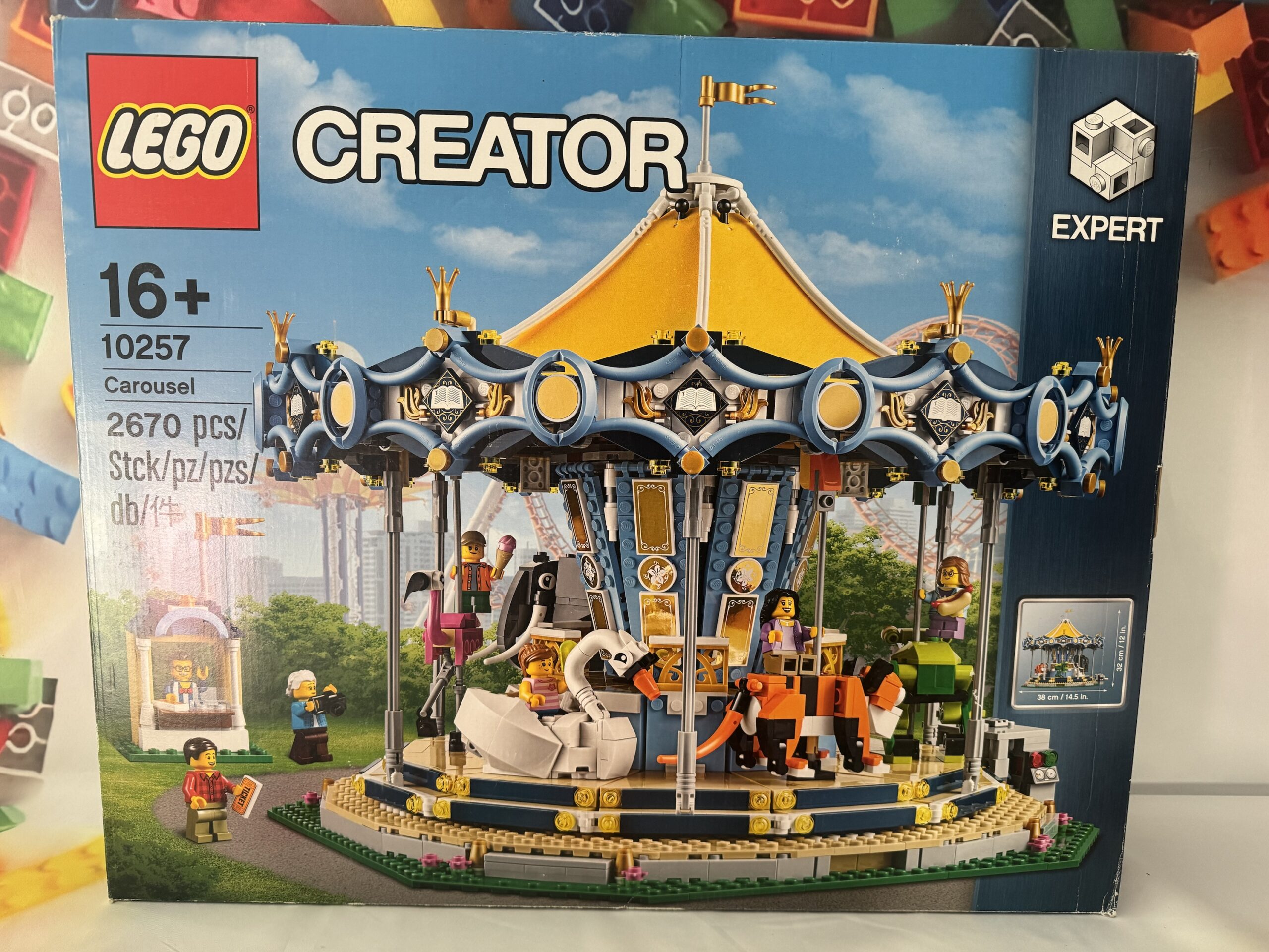 LEGO® 10257 CREATOR Expert Karussell mit OVP & Anleitung