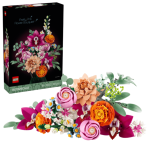 LEGO® 10342 Schöner Rosafarbener Blumenstrauß mit OVP & Anleitung NEU