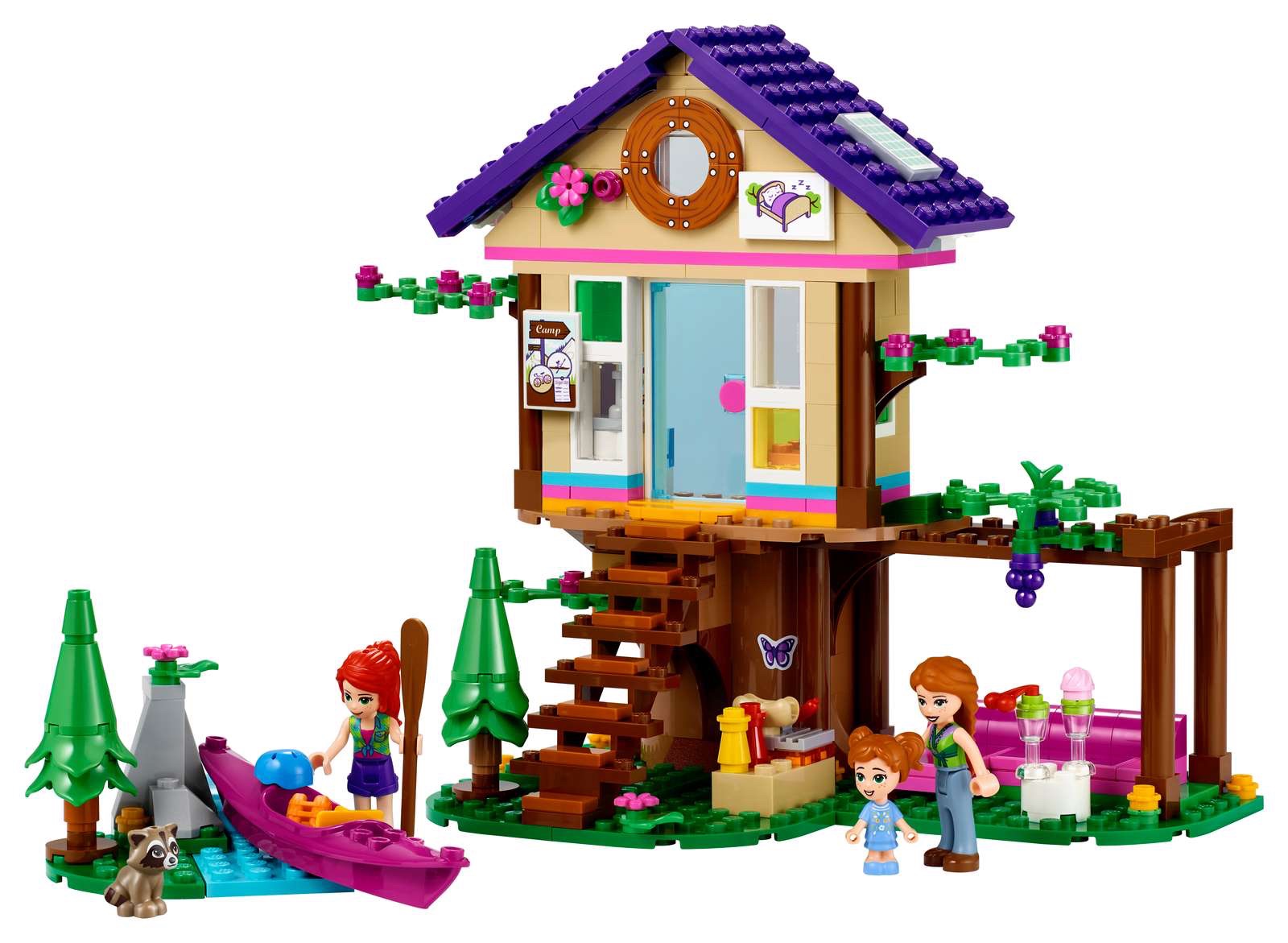 LEGO® 41679 Baumhaus im Wald mit Anleitung