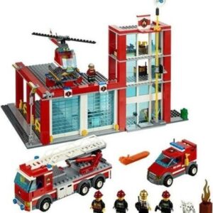 LEGO® 60004 Feuerwehr-Hauptquartier mit Anleitung