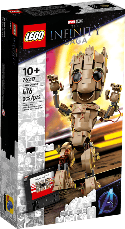 LEGO® 76217 Ich bin Groot mit OVP & Anleitung