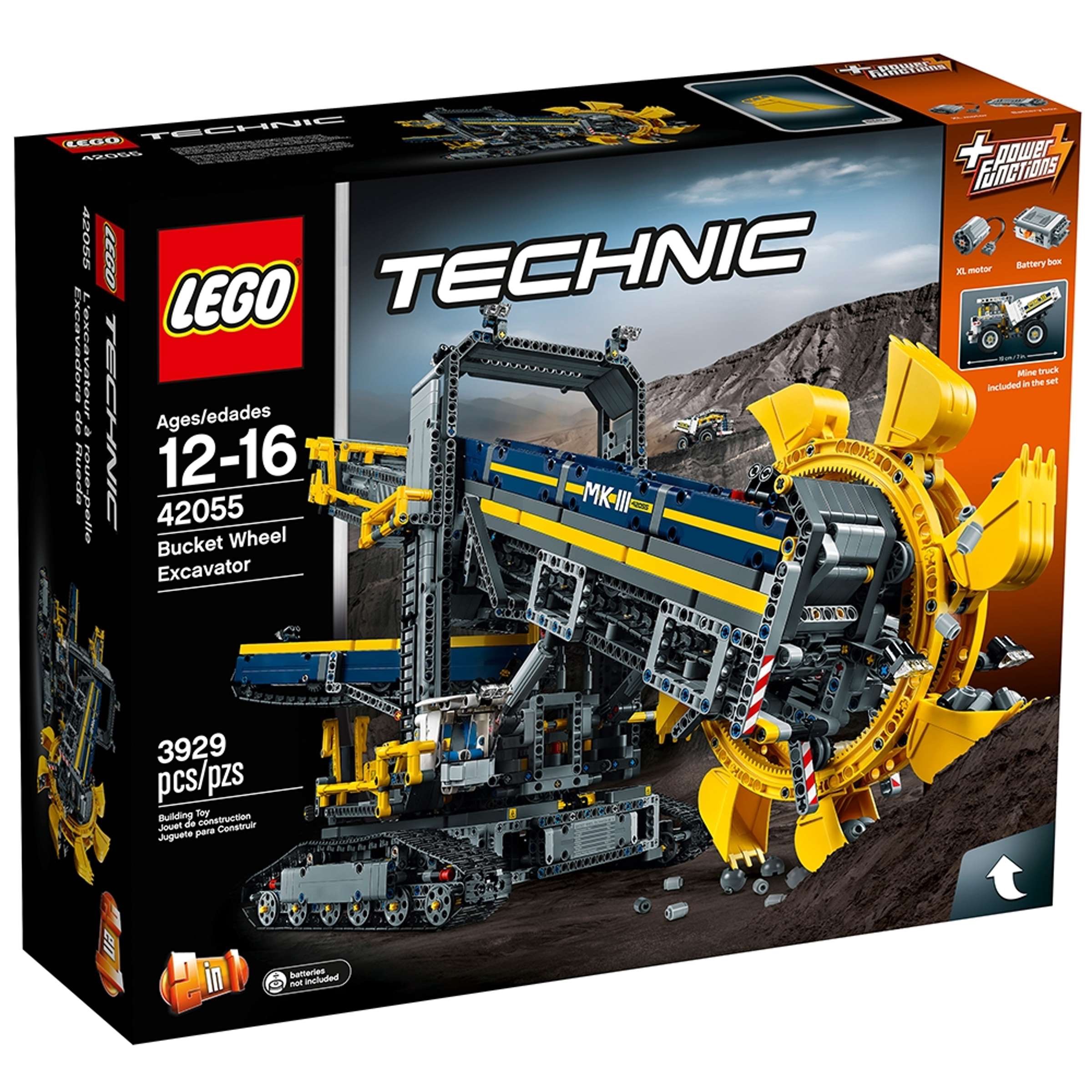 LEGO® 42055 Schaufelradbagger mit OVP & Anleitung